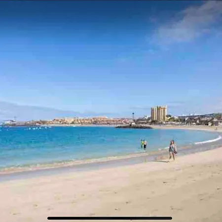 Los Cristianos Vistas Al Mar Y Cerca De La Playa Exterior photo